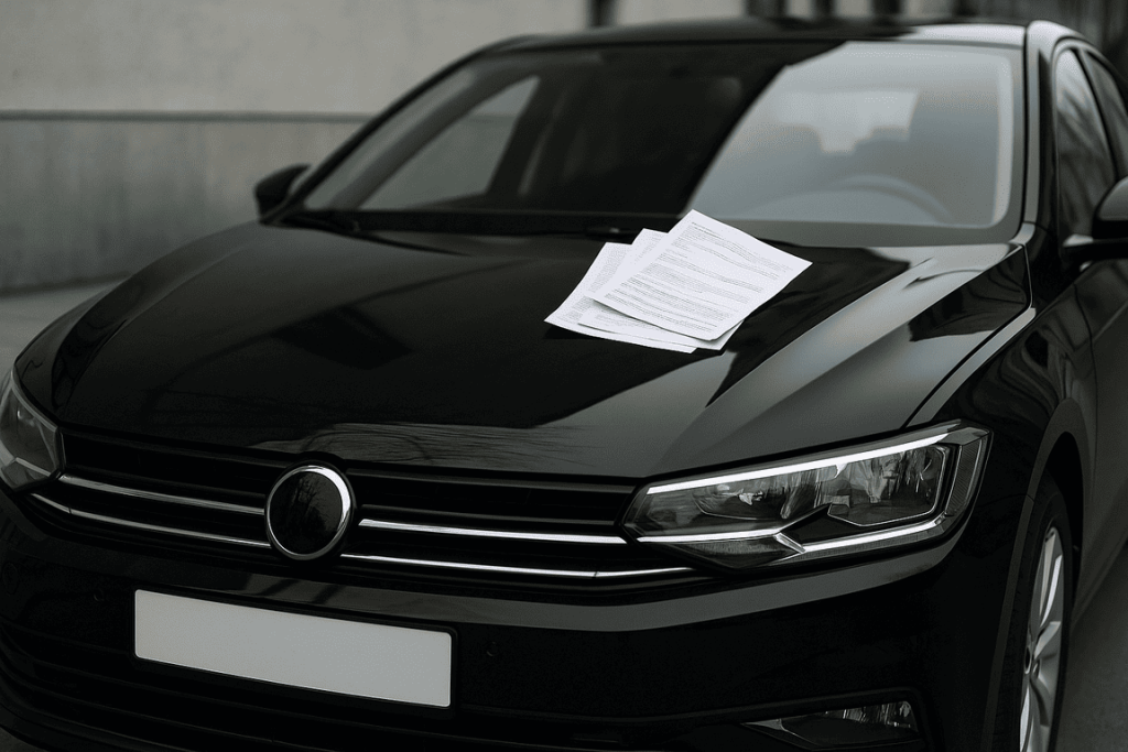 coche con multas vender