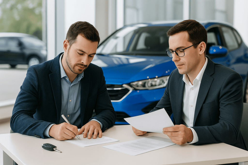reserva dominio de un coche