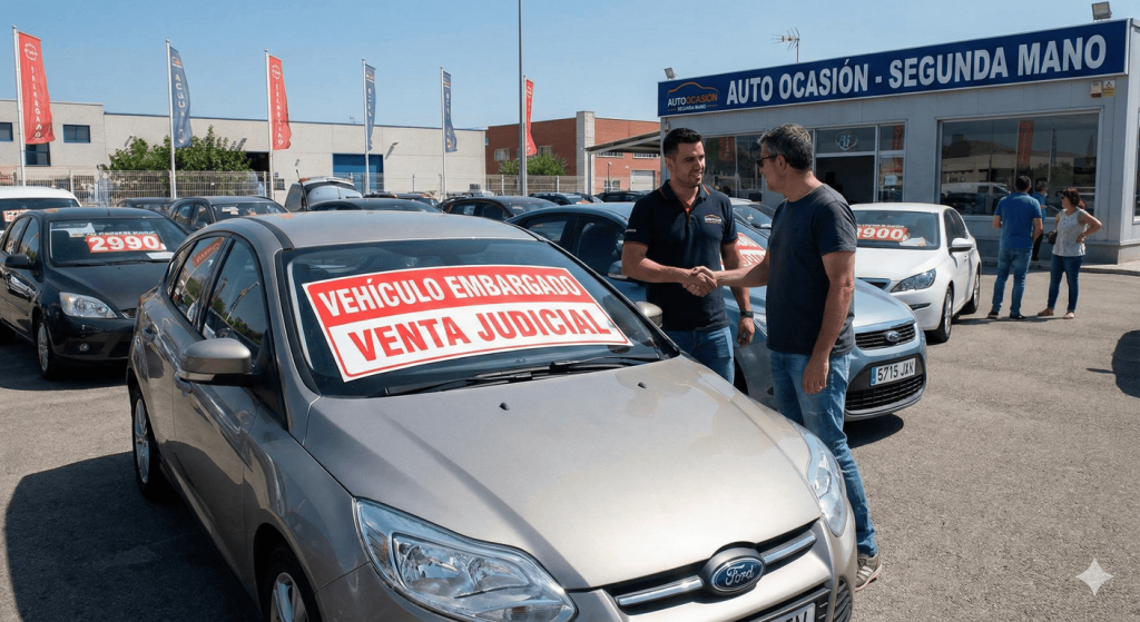 opciones para vender coche embargado en España