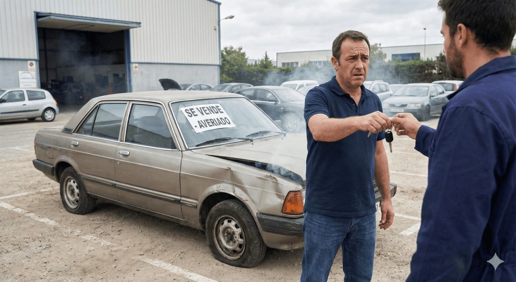 vender coche sin importar su estado España