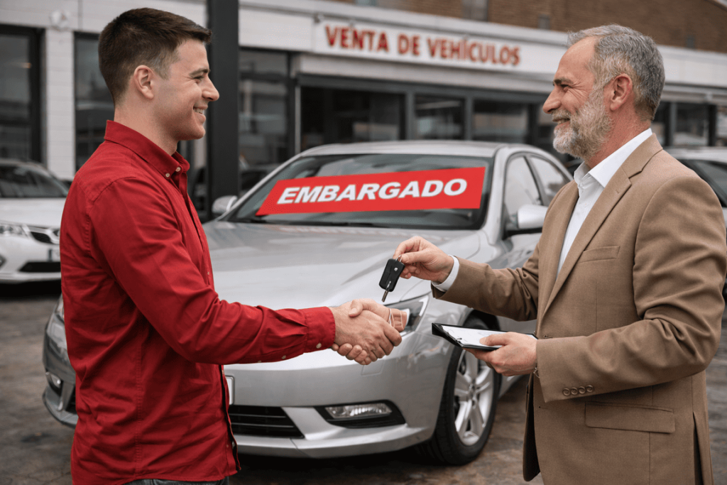 venta de coche embargado y cómo transferirlo