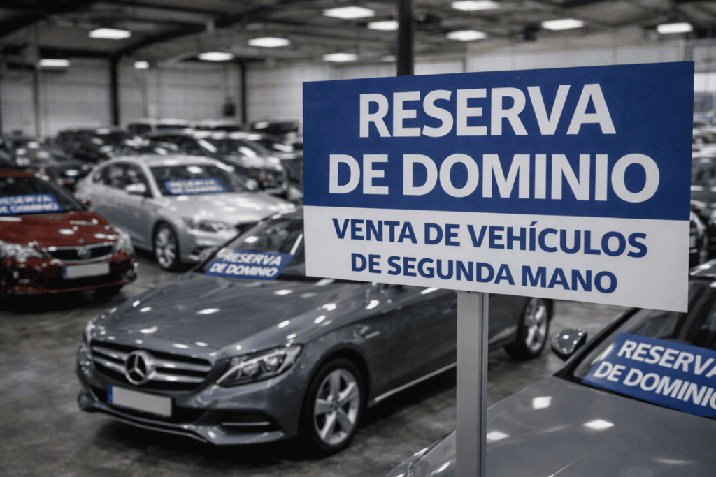 ventajas de vender coche con reserva de dominio España